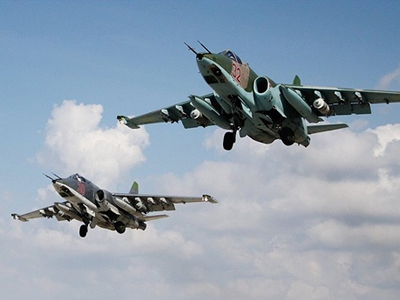 Su-25SM3 xuất hiện tại Syria với hệ thống tự vệ Vitebsk mới