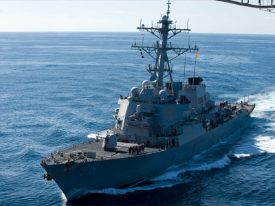 Uy lực khủng khiếp của Tàu khu trục USS John S.McCain vừa cập cảng Đà Nẵng