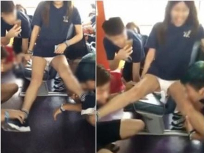 Hành động như trò... khiêu dâm, nhóm sinh viên bị lên án gay gắt