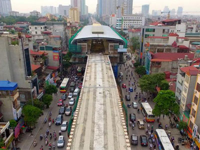 Vì sao Dự án đường sắt Cát Linh - Hà Đông “đội” vốn, “lụt” tiến độ?