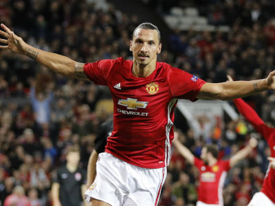 Ibrahimovic nổ súng, Man Utd thắng trận đầu ở Europa League