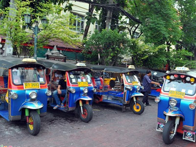 Phương tiện giao thông công cộng đa dạng ở Thái Lan