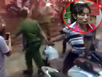 Người bị kéo lê ở hồ Con Rùa: "Tôi có chửi thiếu uý Hải"
