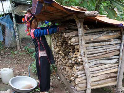 Người Hà Nhì nhìn củi để chọn vợ