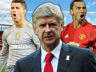 Ronaldo, Ibra và những ngôi sao Arsene Wenger mua hụt