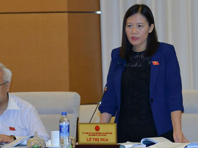 Bà Lê Thị Nga: Đề nghị xử lý công bằng vụ "gạt tay trúng má nhà báo"