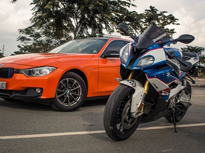 Siêu mô tô BMW S1000RR lên tem M Series tại Sài Gòn