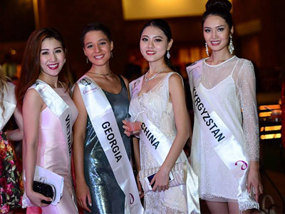 Á hậu Bảo Như rạng rỡ tại Miss Intercontinental 2016