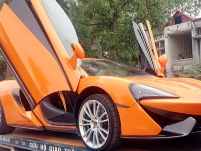 Chán phố phường Hà thành, McLaren 570S thứ 2 tại Việt Nam được cho Nam tiến