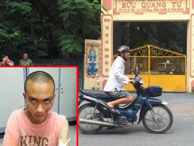 Nghi phạm truy sát hàng loạt sư thầy trong chùa ở Sài Gòn bị bệnh tâm thần