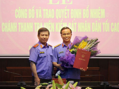 Thư ký ông Bá Thanh làm Chánh thanh tra Viện kiểm sát NDTC