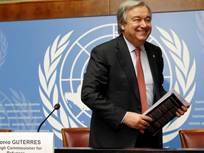 Hội đồng bảo an chính thức đề cử ông Guterres kế nhiệm ông Ban Ki-moon
