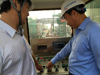 Hợp long toàn tuyến đường sắt trên cao Cát Linh - Hà Đông
