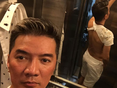 Mr Đàm được fan làm thơ xui... đính kim cương vào bên vai trật khớp