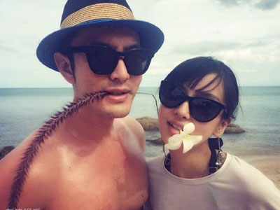 Huỳnh Hiểu Minh xác nhận Angelababy đang mang bầu