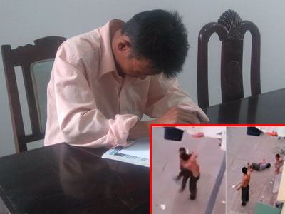 Người chồng cầm dao cứa cổ vợ: "Tôi nhất thời nóng giận chứ không cố ý làm cô ấy bị thương"
