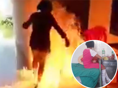 Nữ sinh đổ xăng đốt trường: "Em nói đùa, nhưng bị ép làm thật"
