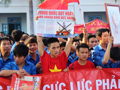 Khánh Hòa phản đối Trung Quốc bầu cử ở Hoàng Sa, Trường Sa
