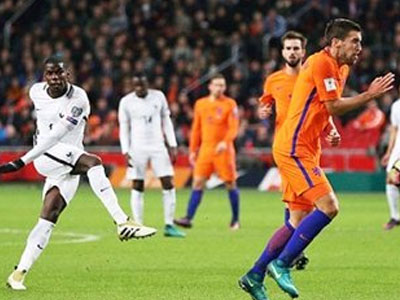 Pogba nã đại bác, Pháp hạ gục tuyển Hà Lan