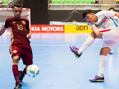 Siêu phẩm của Minh Trí đẹp thứ nhì futsal World Cup 2016