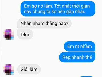 Trào lưu nhắn tin cho người yêu theo mẫu "Em sợ nó biết lắm!" hot nhất facebook