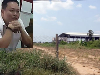 Quân hàm cấp tướng công an trong nhà giám đốc ở miền Tây