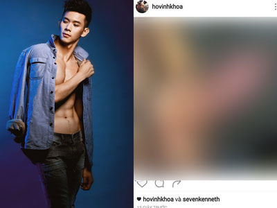 Instagram của Hồ Vĩnh Khoa tiếp tục khoe bộ phận nhạy cảm và ngày càng "bạo" hơn xưa