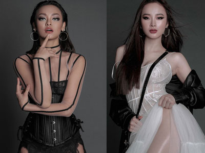 Hoa hậu Mỹ Linh "hiền lành" giữa dàn mỹ nhân sexy tới bến như Angela Phương Trinh, Mai Ngô, Chi Pu