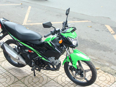 Kawasaki Athlete Pro - côn tay cỡ nhỏ đầu tiên về Việt Nam