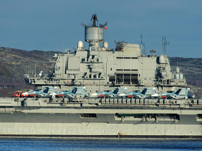 MiG-29K/KUB lần đầu sát cánh tàu sân bay Nga tại Địa Trung Hải