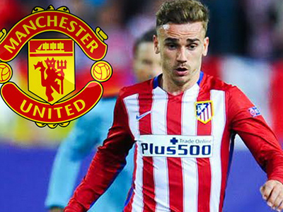 MU chính thức đàm phán với Atletico về tiền đạo Griezmann