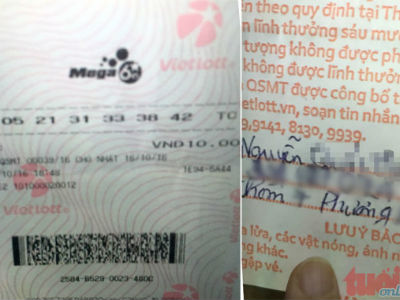 Người trúng số 92 tỉ đồng bối rối, Vietlott khuyên chuyển khoản