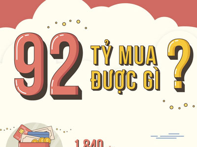 92 tỷ đồng mua được gì?