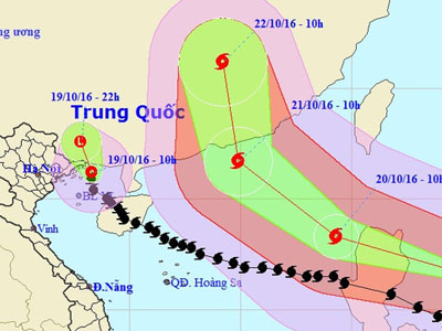 Vì sao bão số 7 suy yếu nhanh trước khi vào đất liền?