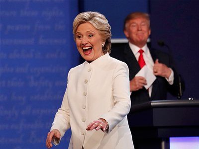 Đấu khẩu quyết liệt, Trump - Clinton không bắt tay khi kết thúc tranh luận