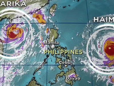 Siêu bão Haima tàn phá phía bắc Philippines