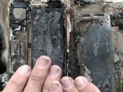 HOT: iPhone 7 phát nổ, xe ô tô bị cháy
