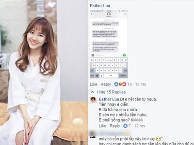 Lộ tin nhắn Hari Won "nợ nần chồng chất" sau khi mổ ruột thừa cấp cứu