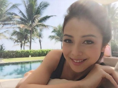 Choáng với mặt mộc của Jennifer Phạm khi mang bầu lần 3