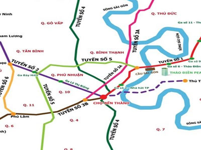 Kéo dài tuyến metro số 1 đến hai tỉnh Bình Dương, Đồng Nai