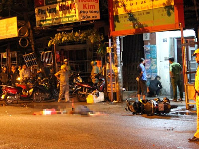 Xe bồn cán chết nam thanh niên trong đêm