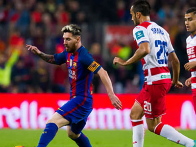 Bộ ba MSN tịt ngòi, Barca chỉ thắng tối thiểu trước đội cuối bảng