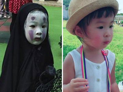 Không ngờ cô bé "ma Vô Diện" hot nhất Halloweewn 2016 lại sành điệu thế này!
