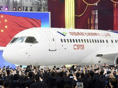 Máy bay Trung Quốc tham vọng thách thức Boeing, Airbus