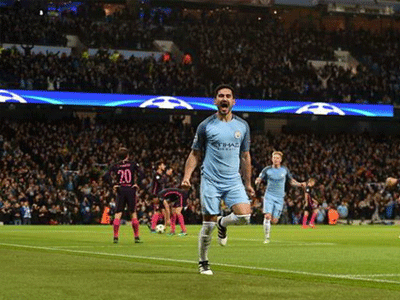 Đánh bại Barcelona, Man City sánh ngang với thành tích của M.U