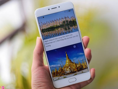 Meizu MX6 thiết kế đẹp, cấu hình cao giá 6,9 triệu tại VN