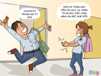 Bạn sẽ làm gì nếu trúng xổ số 65 tỷ đồng?