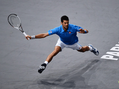 Djokovic và Murray cùng thắng trong trận ra quân giải Paris Masters