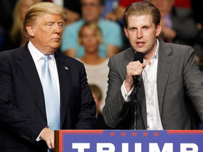 Hí hửng khoe phiếu bầu cho cha, con trai Trump có thể phải... ngồi tù