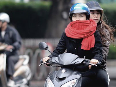 Miền Bắc chuyển rét đậm, Hà Nội 15 độ C